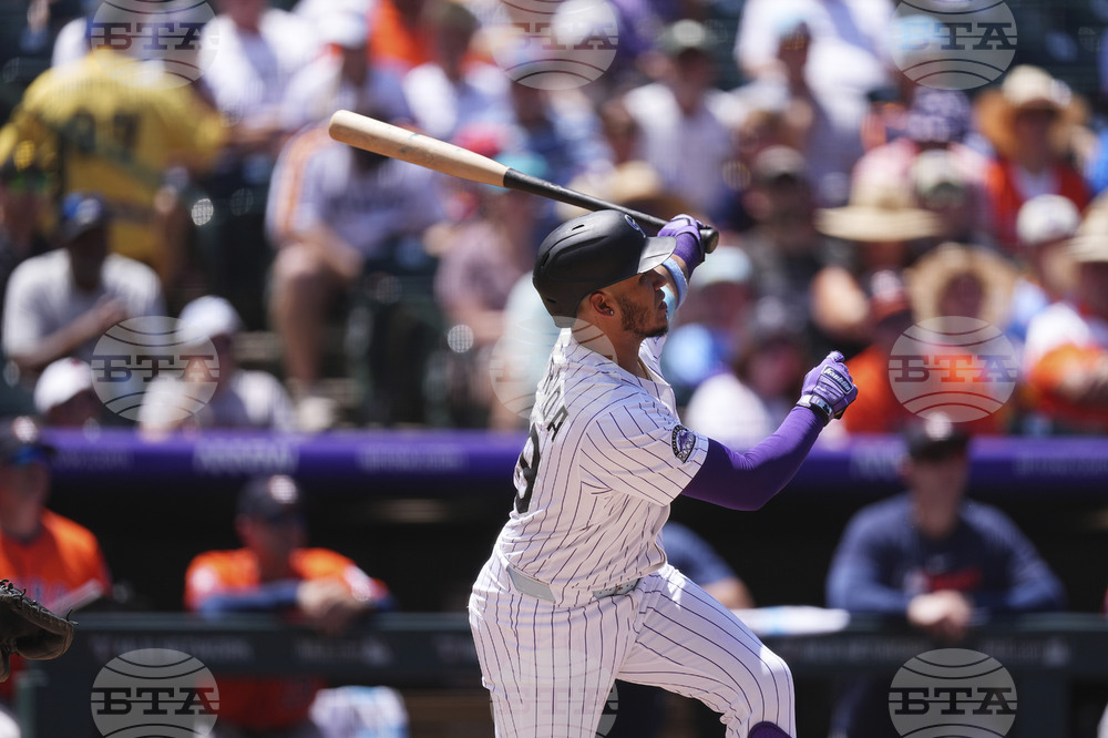 Astros Rockies Baseball