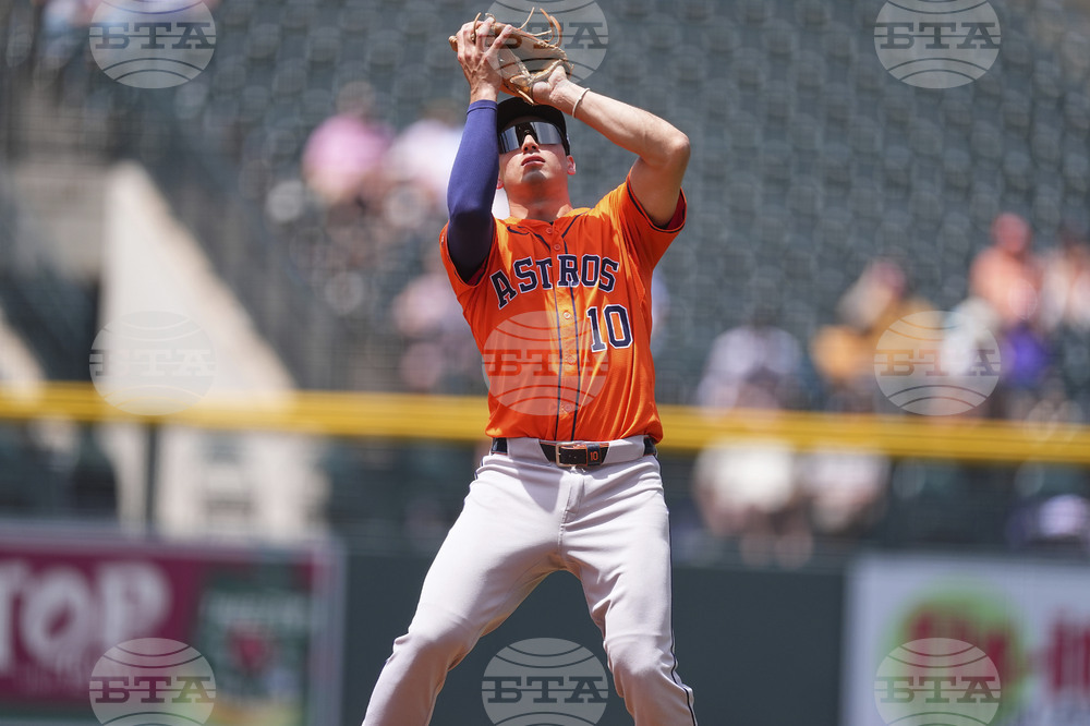 Astros Rockies Baseball