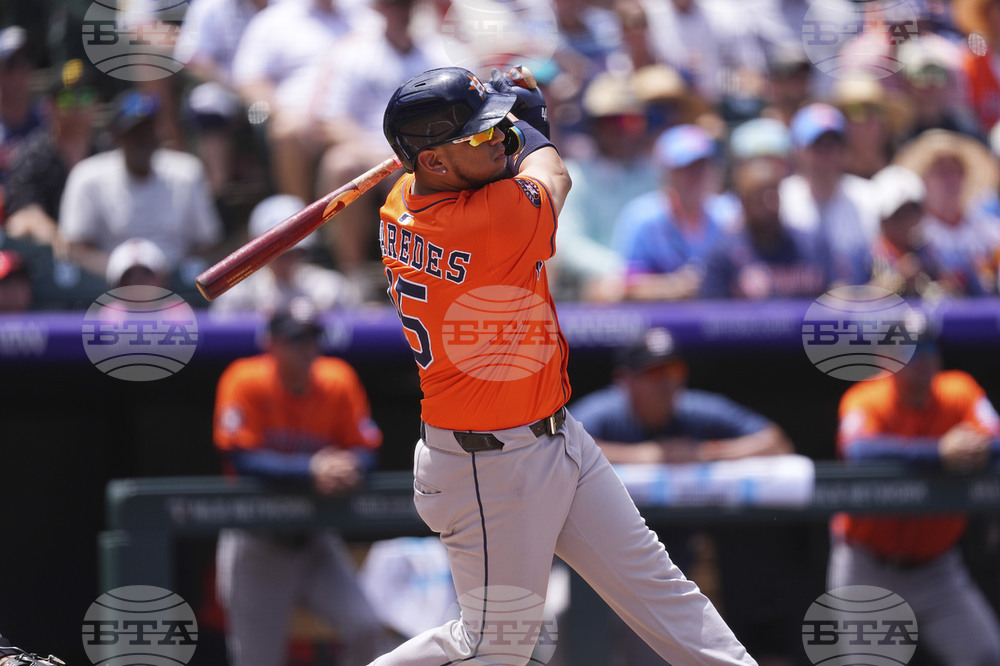 Astros Rockies Baseball