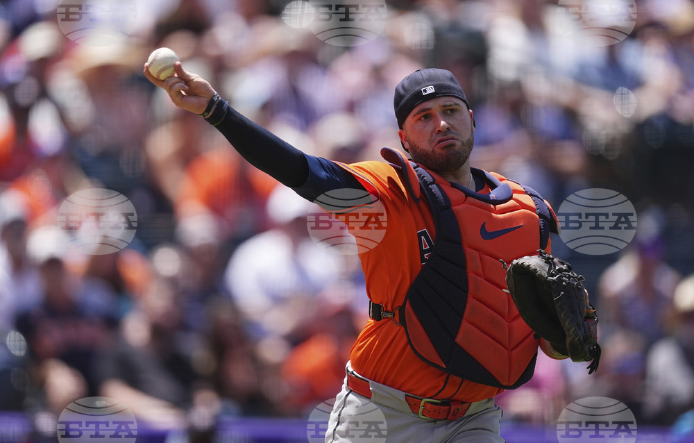 Astros Rockies Baseball