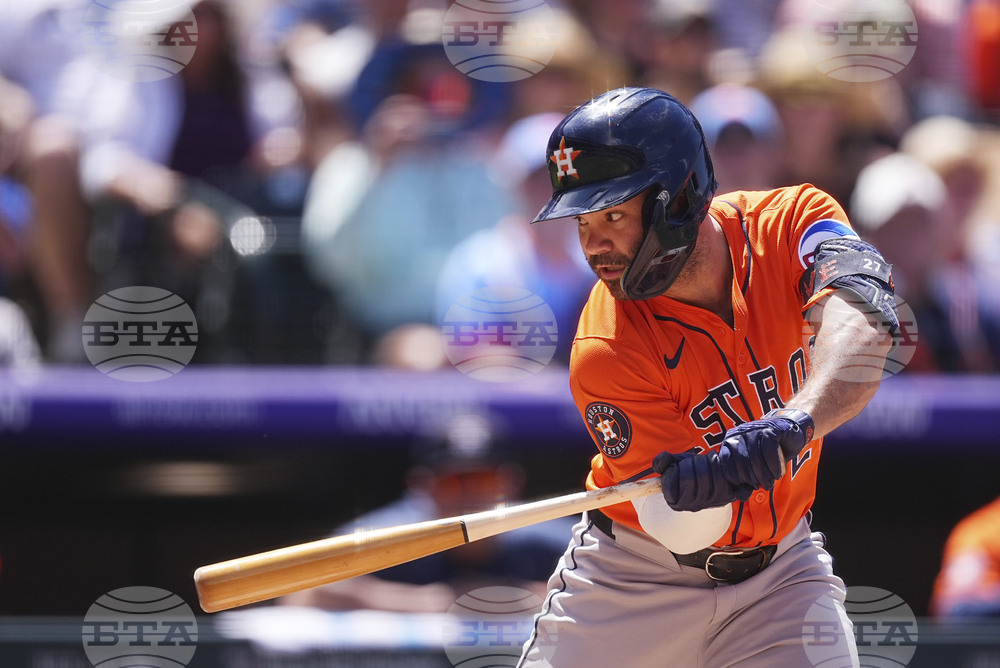 Astros Rockies Baseball