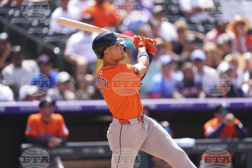 Astros Rockies Baseball