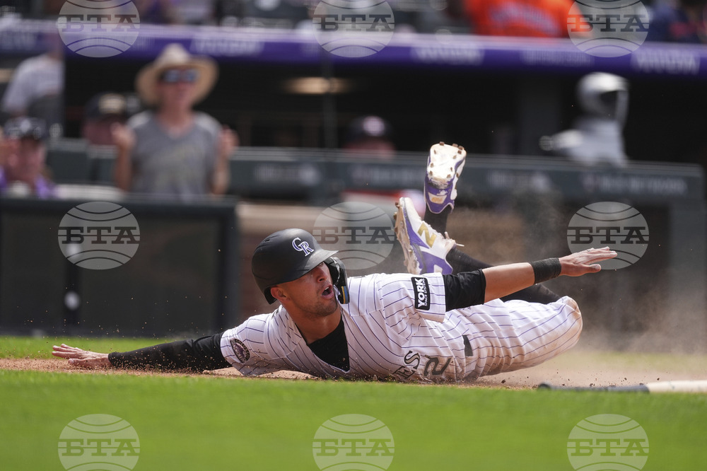 Astros Rockies Baseball