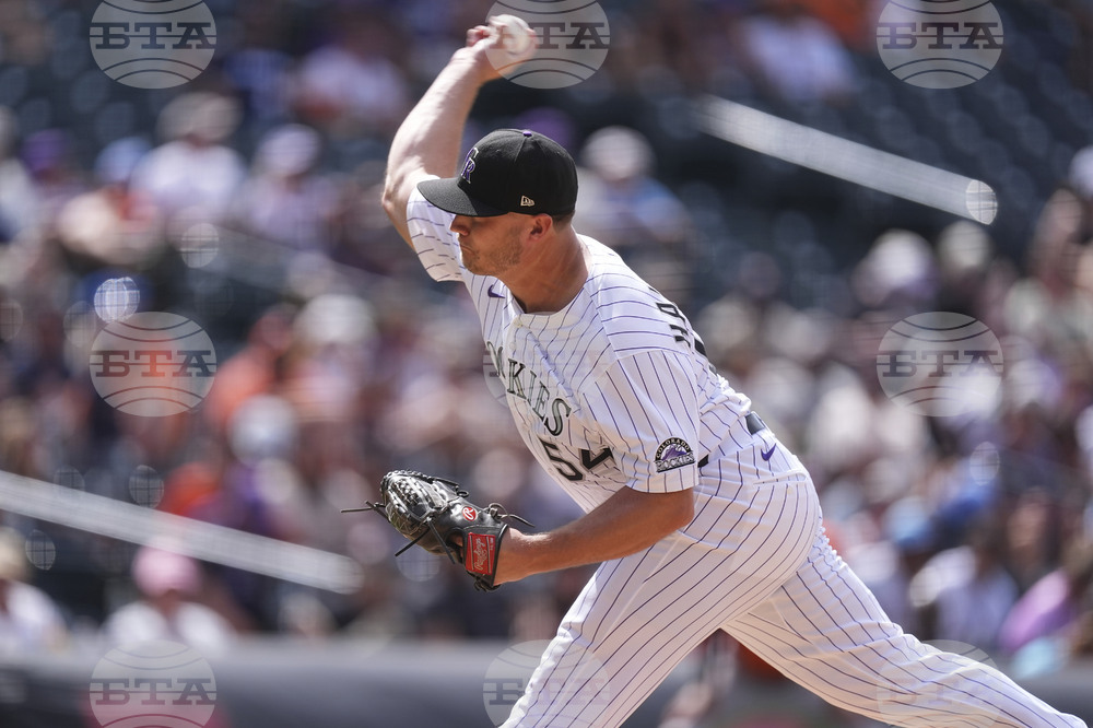 Astros Rockies Baseball
