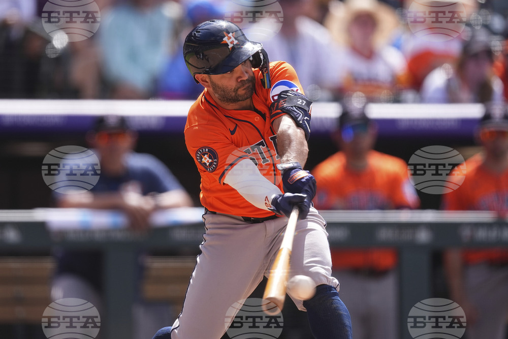 Astros Rockies Baseball