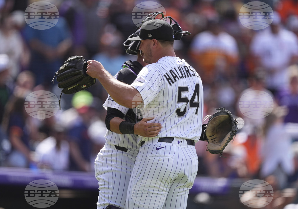 Astros Rockies Baseball