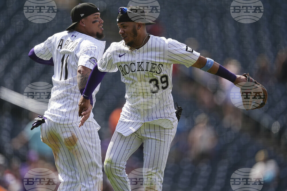 Astros Rockies Baseball