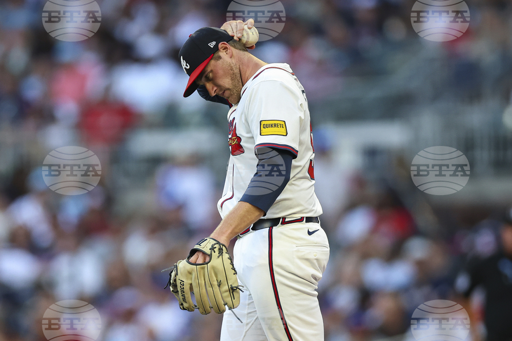 Angels Braves Baseball