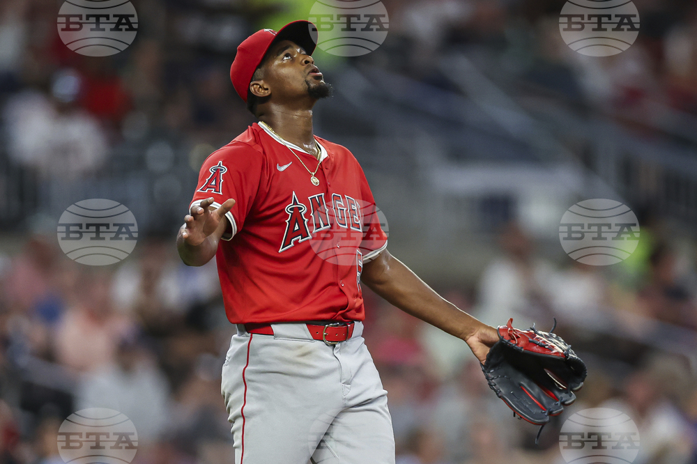 Angels Braves Baseball