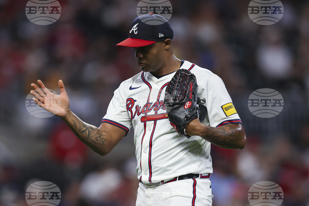 Angels Braves Baseball