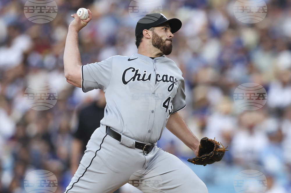 White Sox Dodgers Baseball