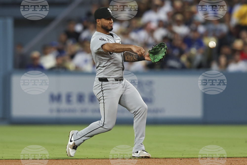 White Sox Dodgers Baseball