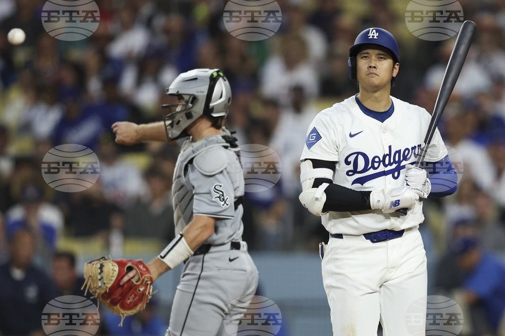 White Sox Dodgers Baseball