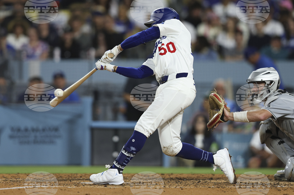 White Sox Dodgers Baseball