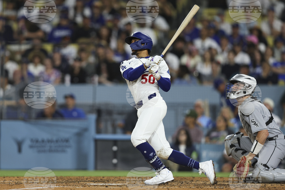 White Sox Dodgers Baseball