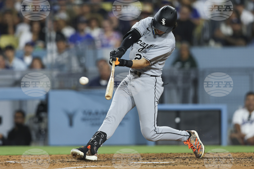 White Sox Dodgers Baseball
