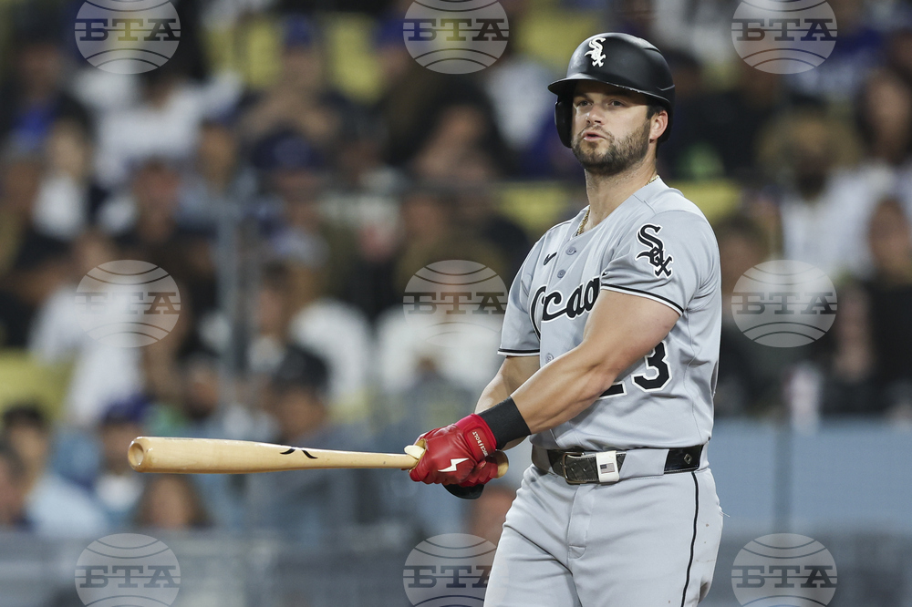White Sox Dodgers Baseball