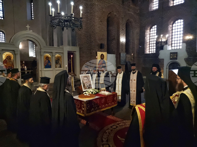 Храм „Света София" - Васил Левски - годишнина - панихида