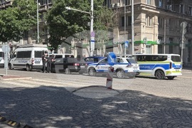 Засилено полицейско присъствие около сградите на Народното събрание, Министерския съвет и президентството