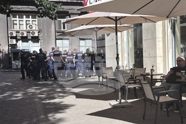 Засилено полицейско присъствие около сградите на Народното събрание, Министерския съвет и президентството