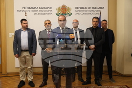 Министерство на транспорта и съобщенията - Гроздан Караджов - брифинг