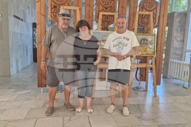 Шумен - изложба - 50 години от рождението на проф. Ростислава Тодорова-Енчева 