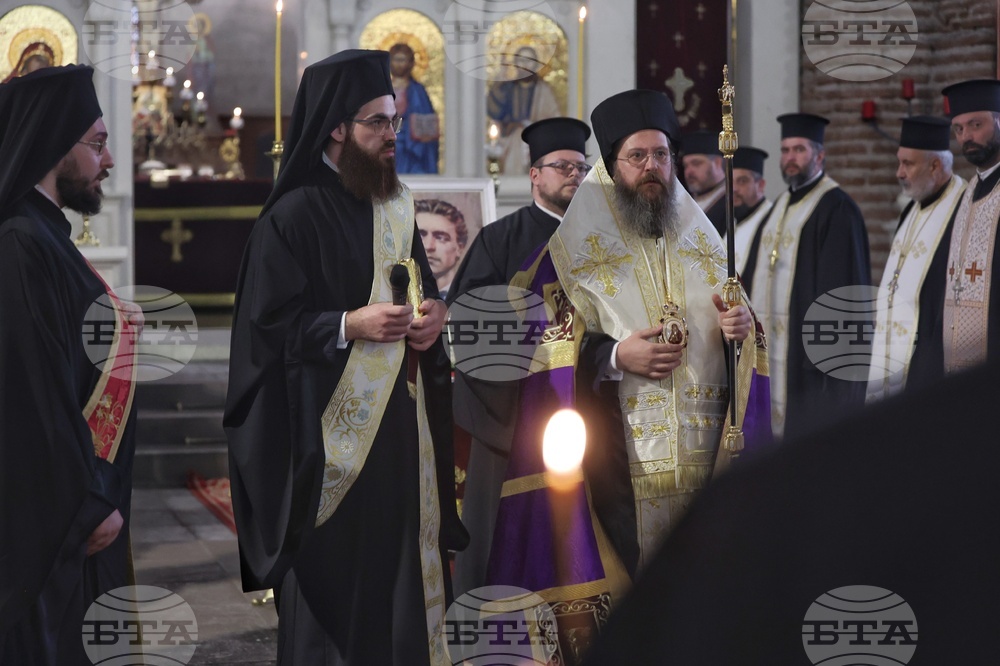 Храм „Света София" - Васил Левски - годишнина - панихида