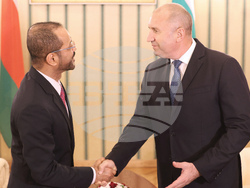 Румен Радев - Сайид Бадр бин Хамад Албусайди - почетен знак на държавния глава