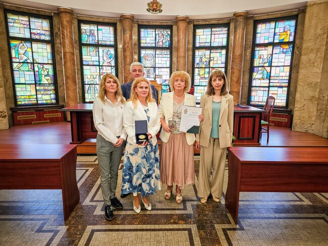 Председателят на Върховния касационен съд посети Съдебната палата в Русе