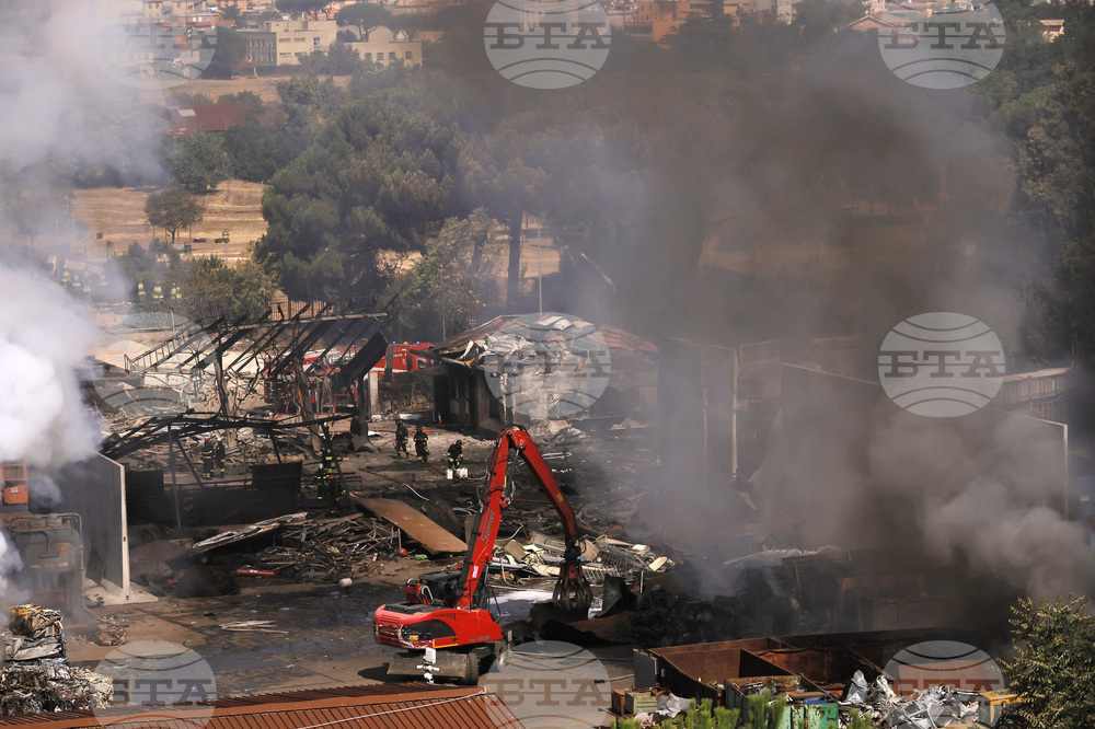 Italy Rome Explosion