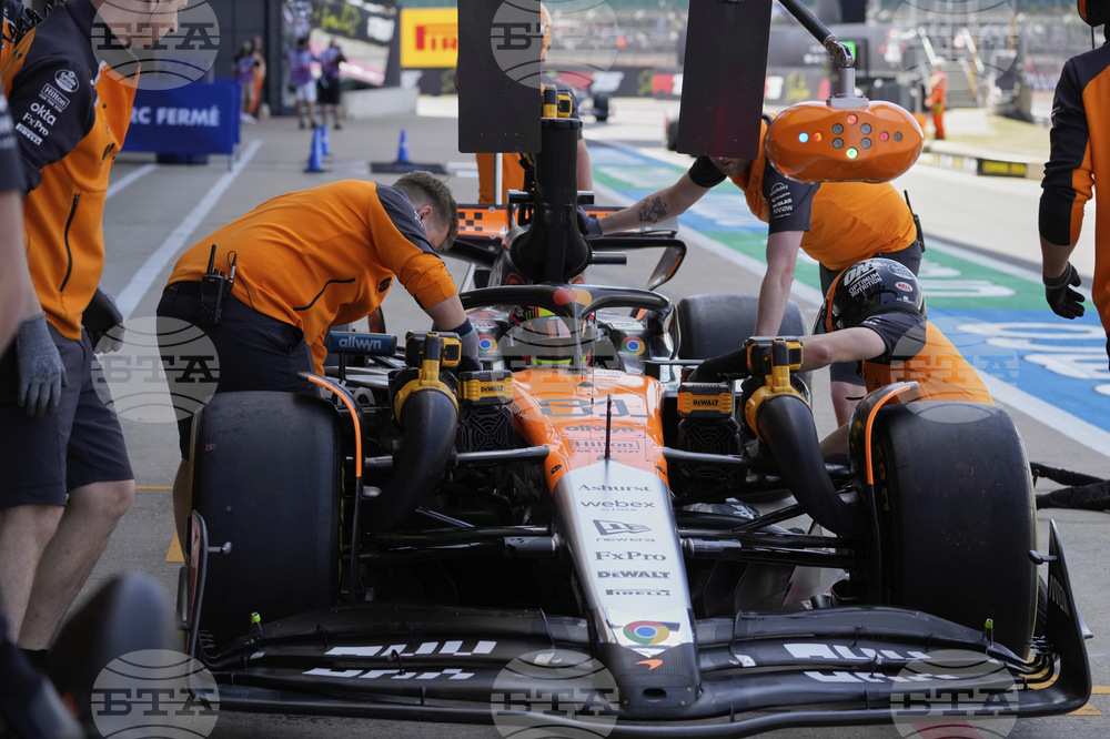 Britain F1 GP Auto Racing