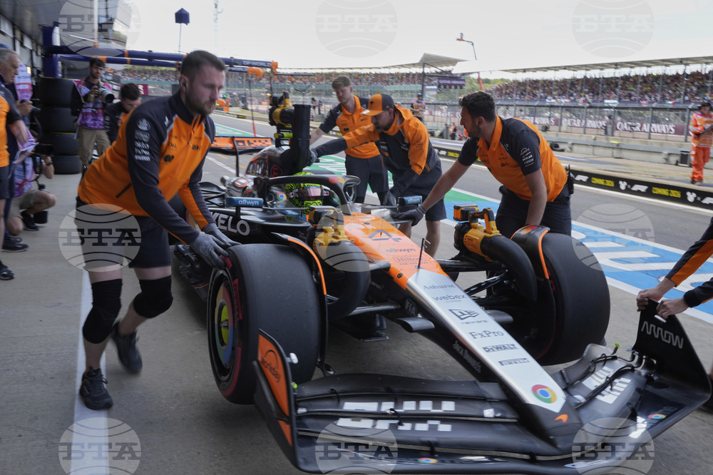 Britain F1 GP Auto Racing