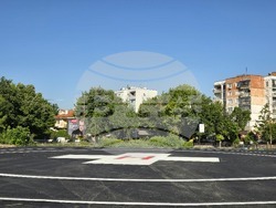 Видин - болница - хеликоптерна площадка