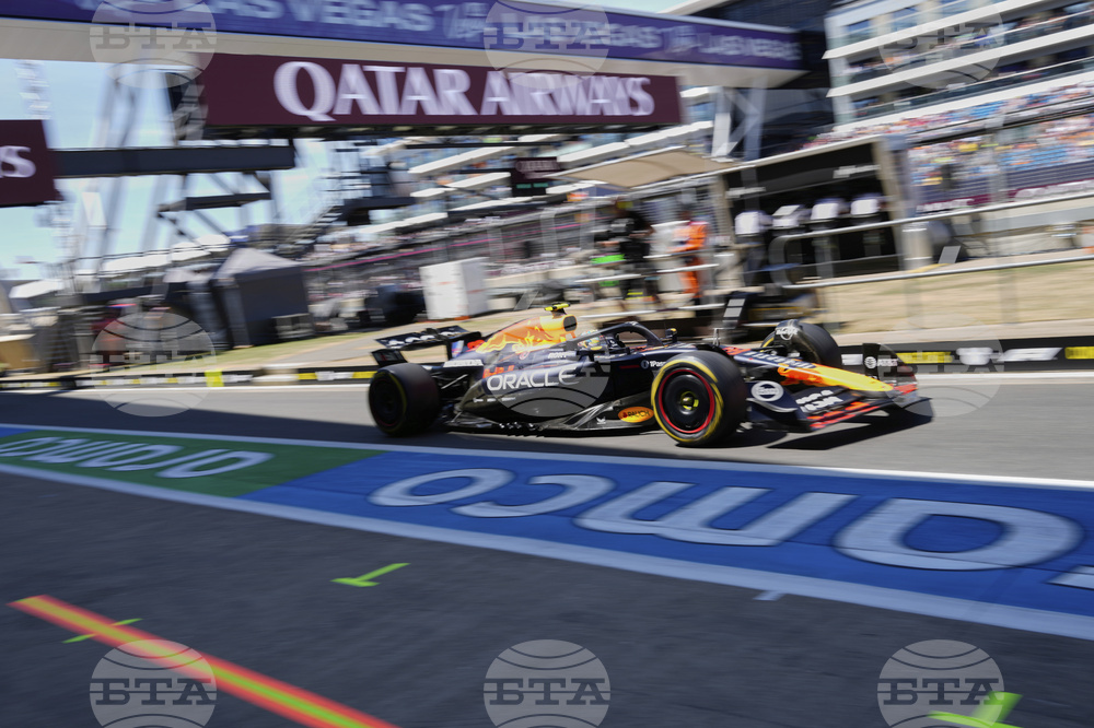 CORRECTION Britain F1 GP Auto Racing