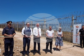 Село Голям Дервент - българо-турска граница - нова сензорна линия