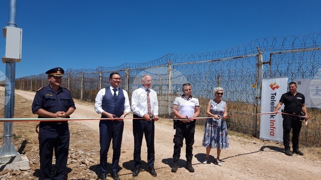 Село Голям Дервент - българо-турска граница - нова сензорна линия