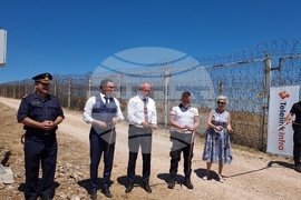 Село Голям Дервент - българо-турска граница - нова сензорна линия