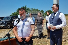 Село Голям Дервент - българо-турска граница - нова сензорна линия