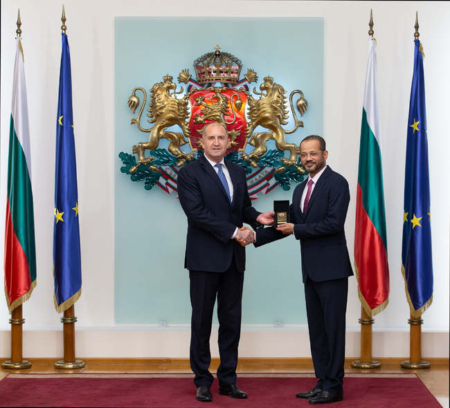 Румен Радев: Без решаващата роля на Оман казусът с освобождаването на екипажа на „Galaxy Leader“ не би могъл да бъде разрешен и нашите сънародници да се завърнат невредими 