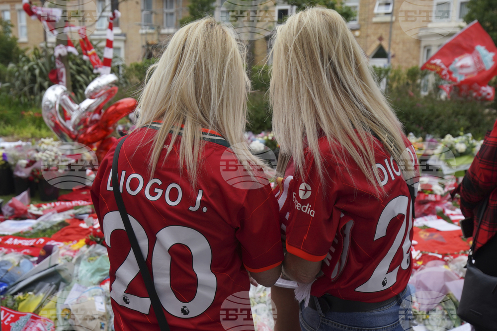 Britain Liverpool Jota Soccer
