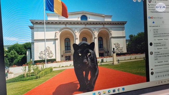 В Румъния използват черната пантера за борба с фалшивите новини