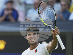 APTOPIX Britain Wimbledon Tennis