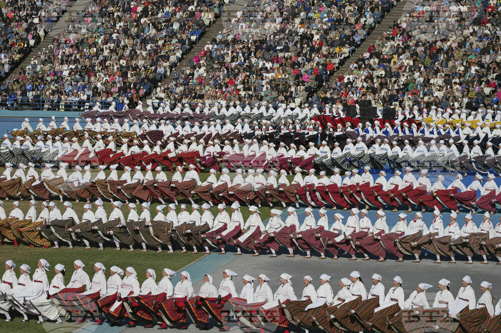 APTOPIX Estonia Song and Dance Festivals