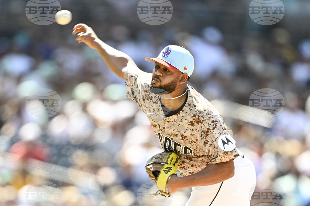 Rangers Padres Baseball