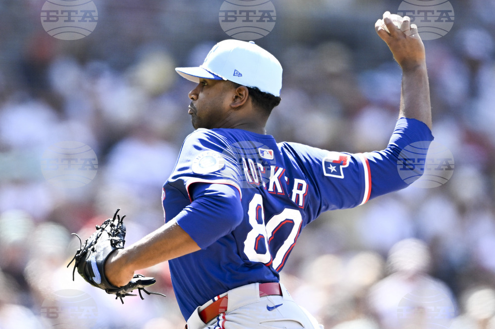 Rangers Padres Baseball