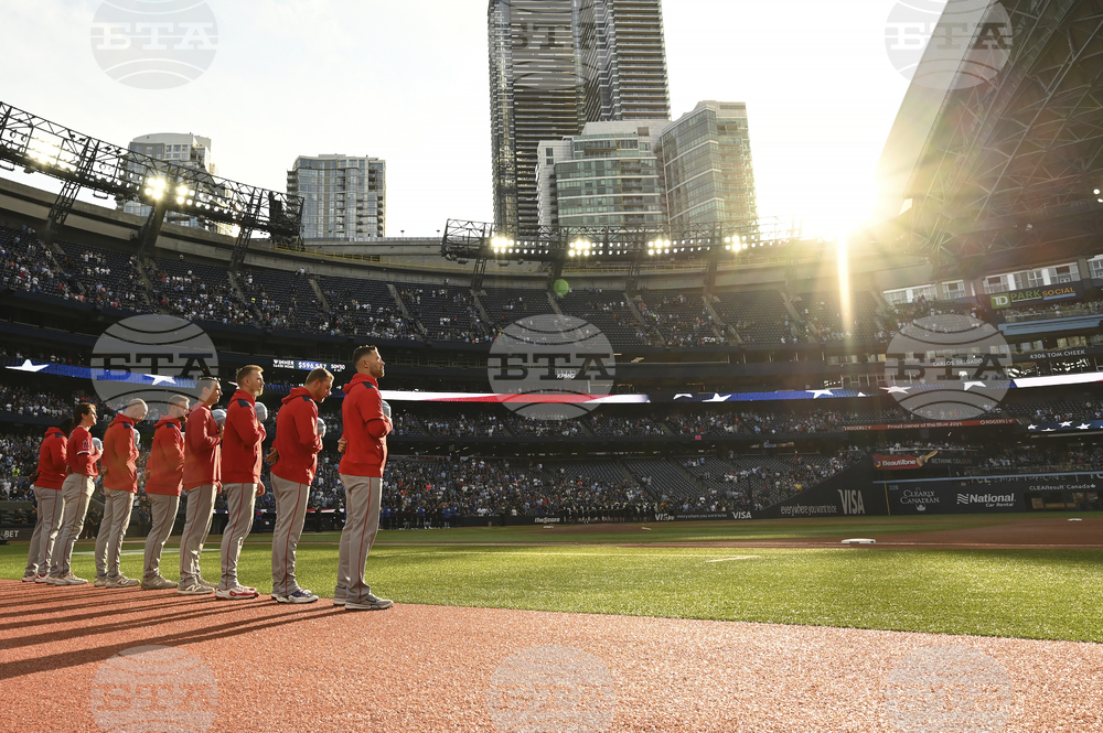 Angels Blue Jays Baseball