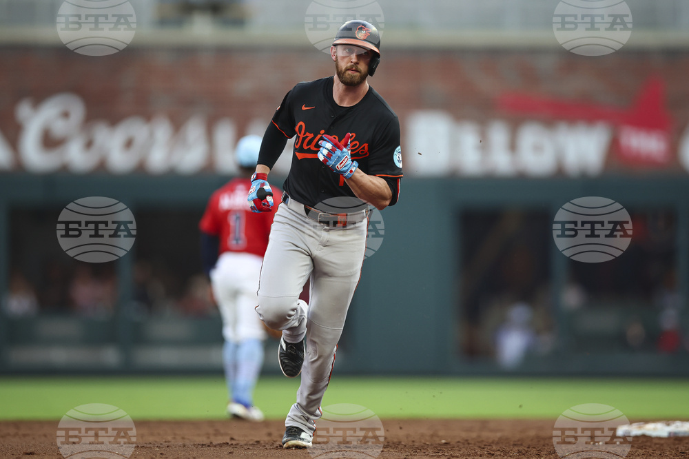Orioles Braves Baseball