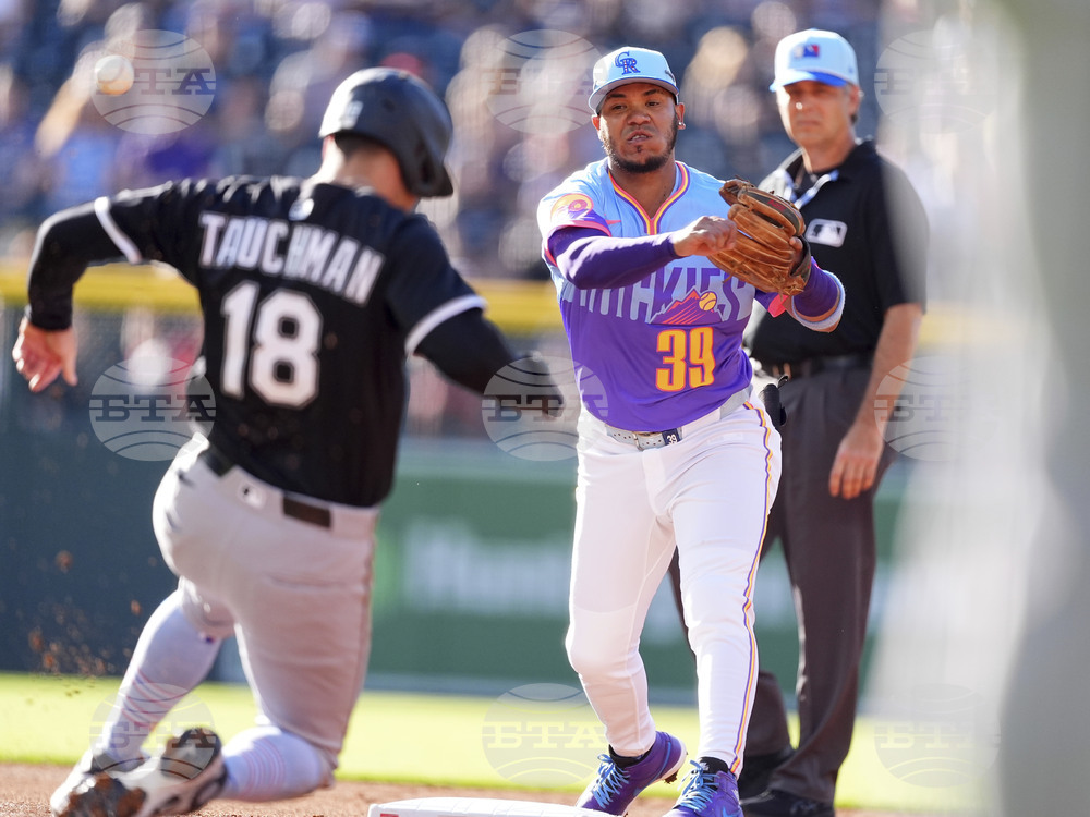 White Sox Rockies Baseball