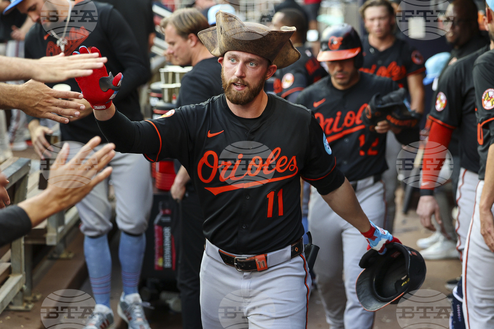 Orioles Braves Baseball