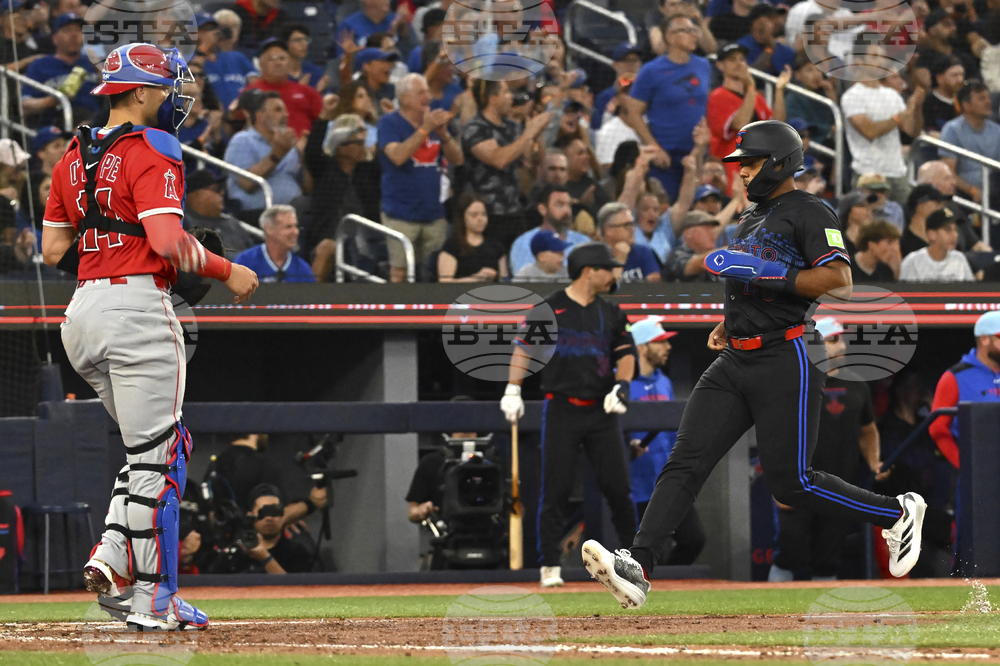 Angels Blue Jays Baseball